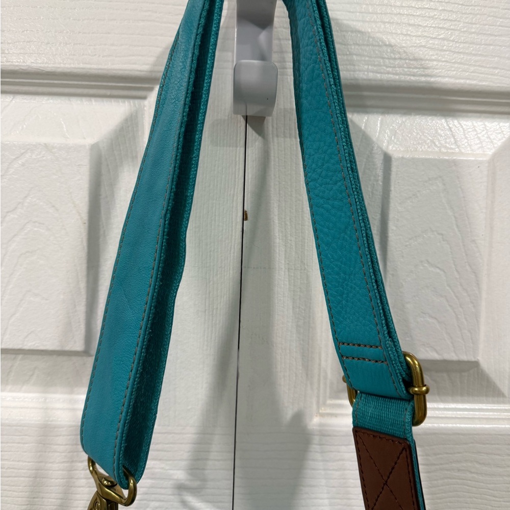 Yellow and Blue FOSSIL pebbleleather Women's Shoulder/Crossbody Bags (set of 2) - Picture 16 of 16